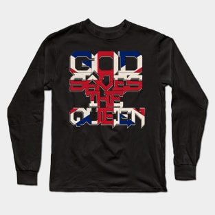 God "Saves" Queen Long Sleeve T-Shirt